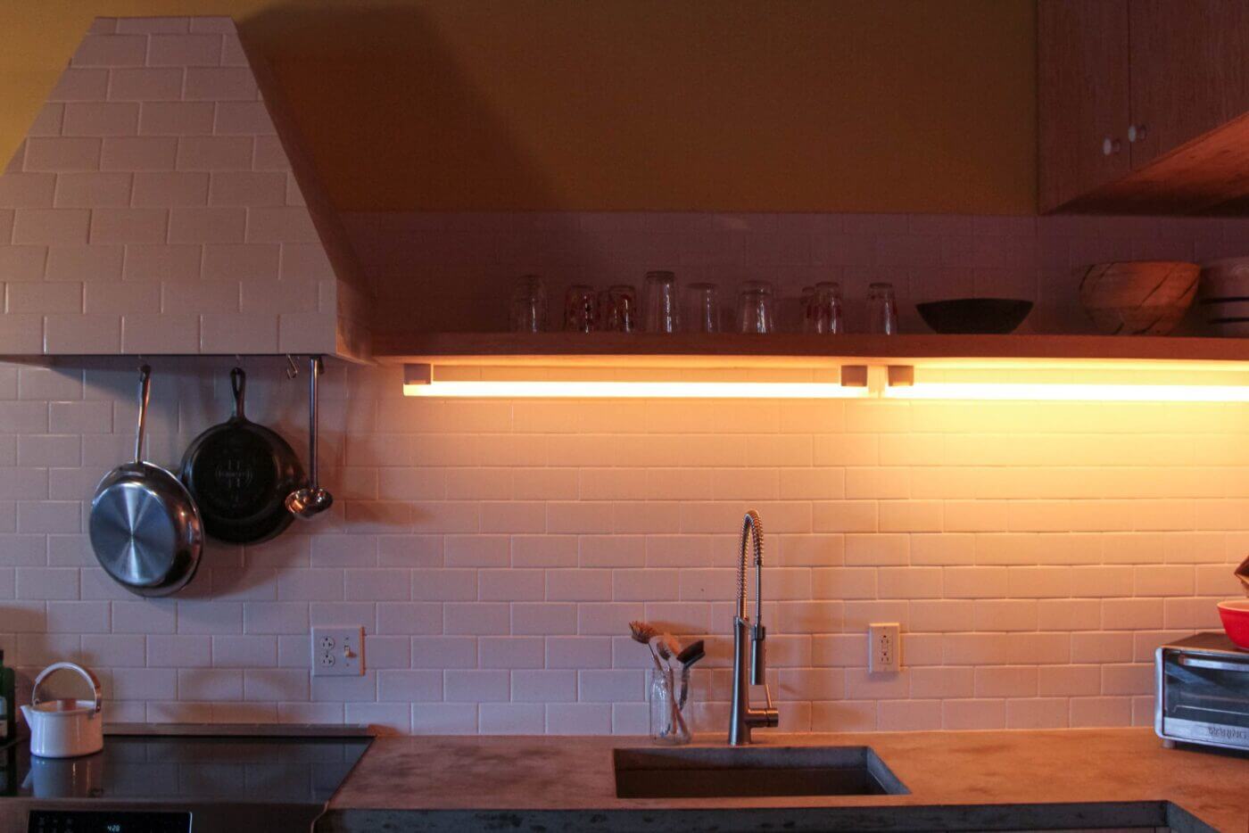 Lowell loft kitchen by Boxco Studio